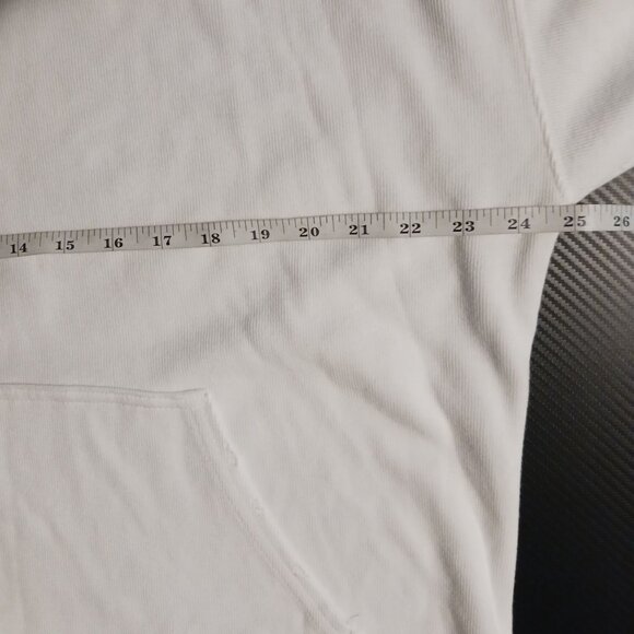 Aerie White Half-Zip Sweatshirt - Picture 12 of 13